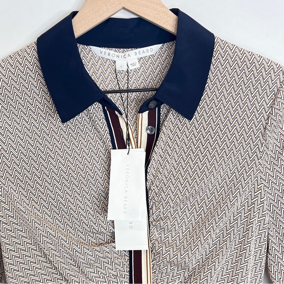 Shirt Dress Button Down Silk Dress Work Dress Long Sleeve Dress - Picture 13 of 17